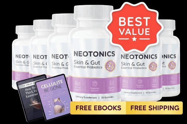 Neotonics 6 bottle best value package with free ebooks and free shipping